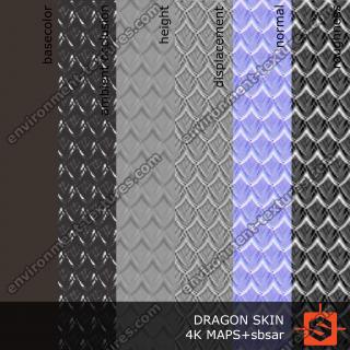 PBR dragon skin texture DOWNLOAD